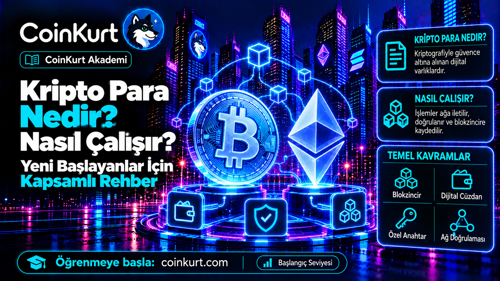 Kripto Para Nedir? Nasıl Çalışır? Başlangıç Rehberi