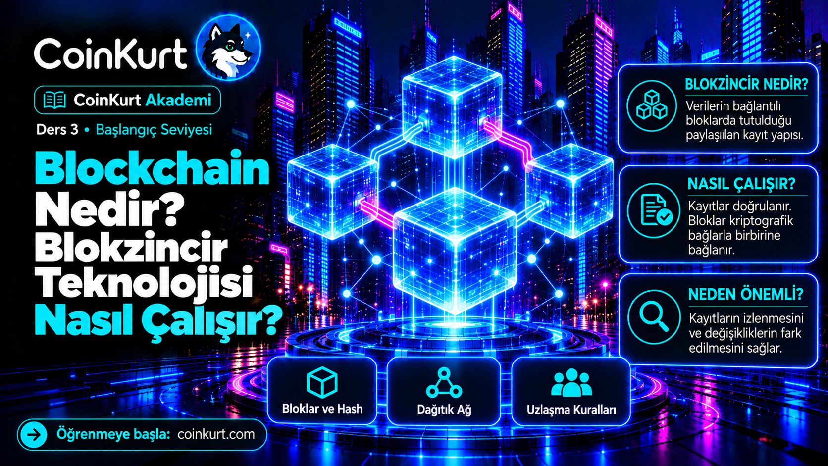 Blockchain Nedir? Blokzincir Teknolojisi Nasıl Çalışır?