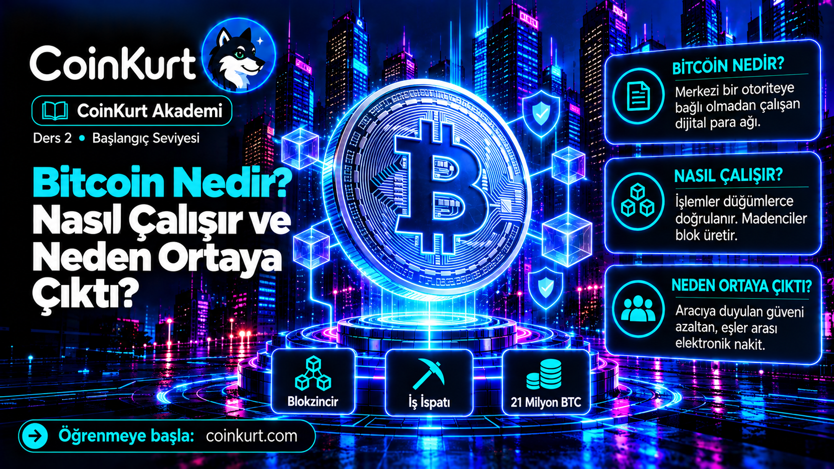Bitcoin Nedir? Nasıl Çalışır ve Neden Ortaya Çıktı?